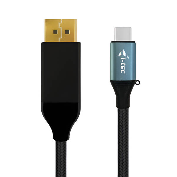 Kabel i-tec USB-C / DisplayPort, 1,5m černý

