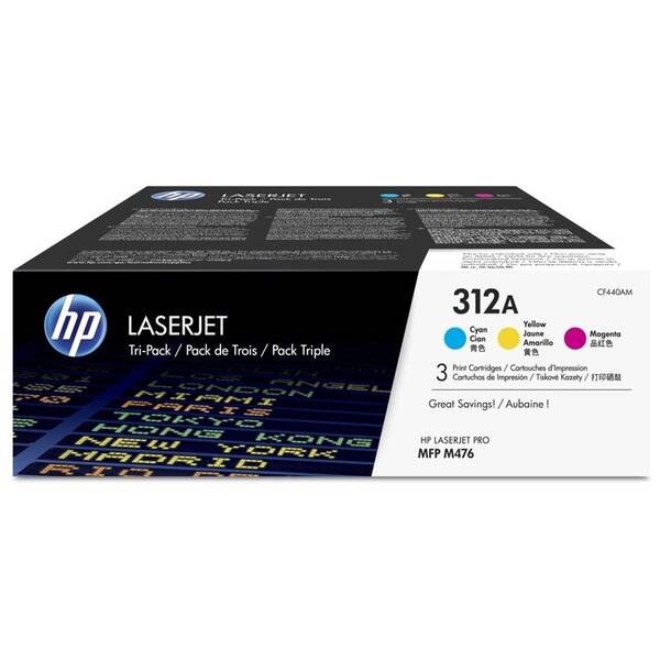 Toner HP 312A, 3x 2 700 stran, 3 pack - CMY 

