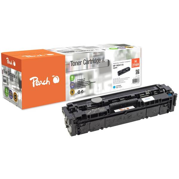 Toner Peach HP 216A, W2411, 850 stran azurový

