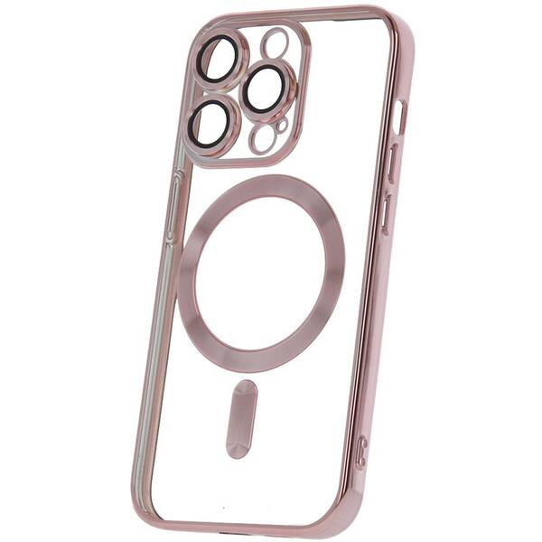 Kryt na mobil CPA Mag Color Chrome na Apple iPhone 14 Pro růžový

