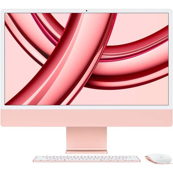 Počítač All In One Apple iMac 24" M3 8-CPU 8-GPU, 256GB - Pink CZ 

