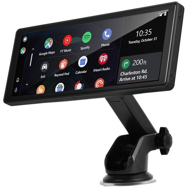 Displej do auta Technaxx Car Play & Android Auto Dashcam černý

