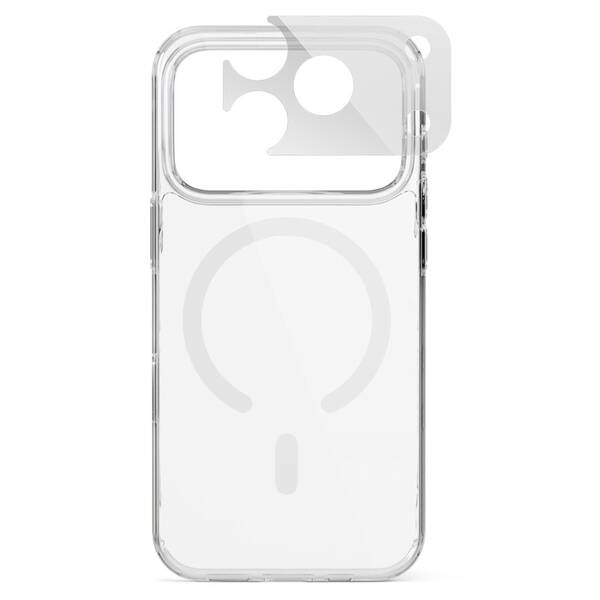 Kryt na mobil Epico Hero Mag+ Apple iPhone 17 Pro / 18 Pro Qi2 & MagSafe průhledný

