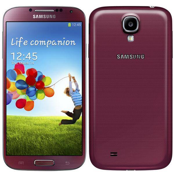 Mobilní telefon Samsung S4 (i9505) červený

