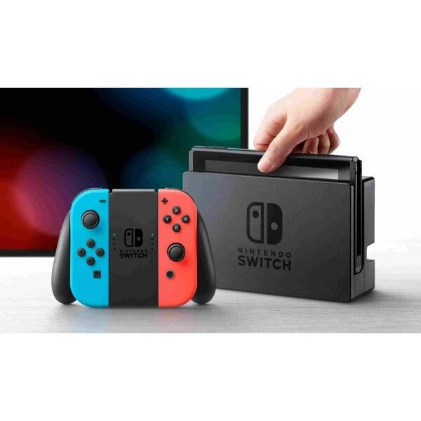 Herní konzole Nintendo Switch s Joy-Con červená/modrá

