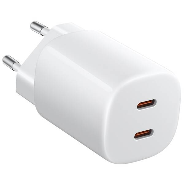 Nabíječka do sítě Xiaomi Nano Turbo Charging 45W 2×USB-C bílá

