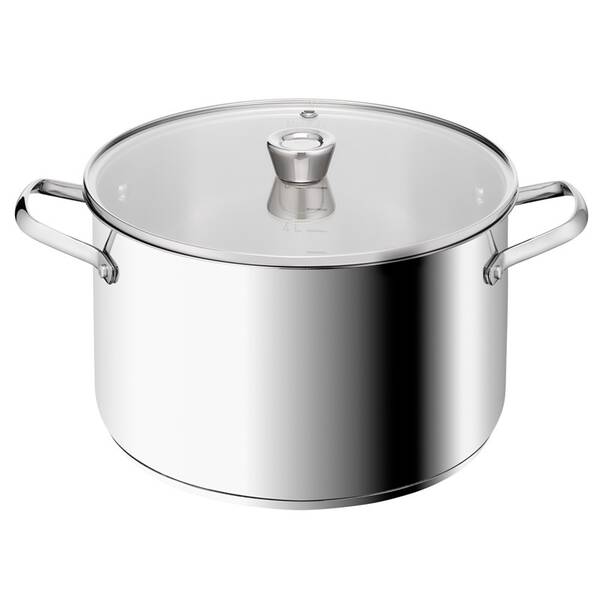 Hrnec s poklicí Tefal E3366455 XL, 28 cm nerez

