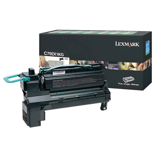 Toner Lexmark C792X1KG, 20000 stran, pro C792de, C792e, C792dhe, C792dte černý

