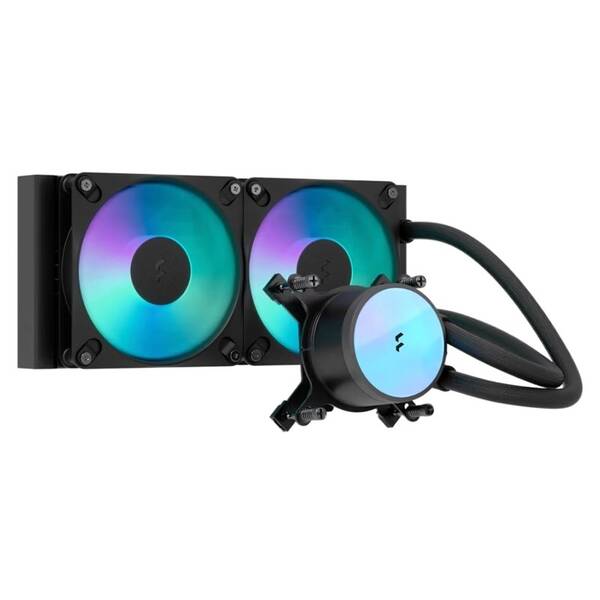 Vodní chladič FRACTAL DESIGN Radius 240 RGB Black černý


