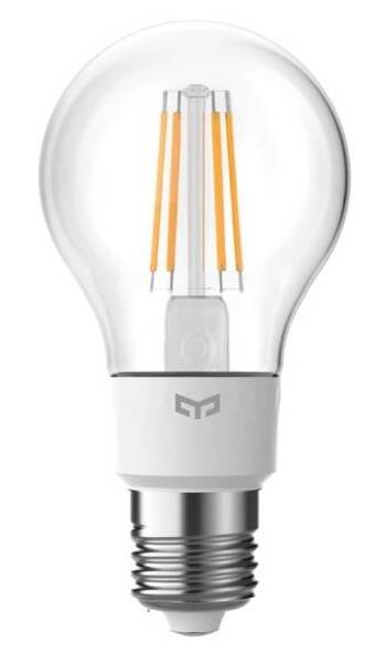 Chytrá žárovka Yeelight Smart Filament, E27, 6W, teplá bílá 


