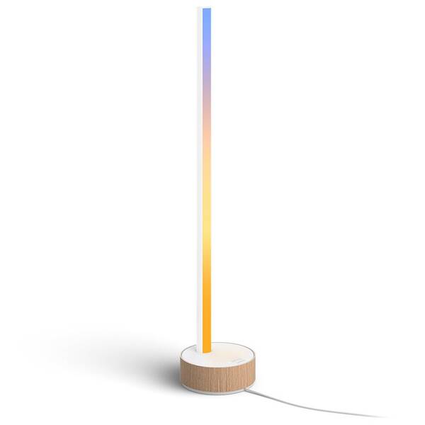 Stolní LED lampička Philips Gradient Signe - dub 

