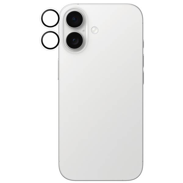 Ochranné sklo čočky fotoaparátu PanzerGlass HoOps na Apple iPhone 17/16/16 Plus průhledné

