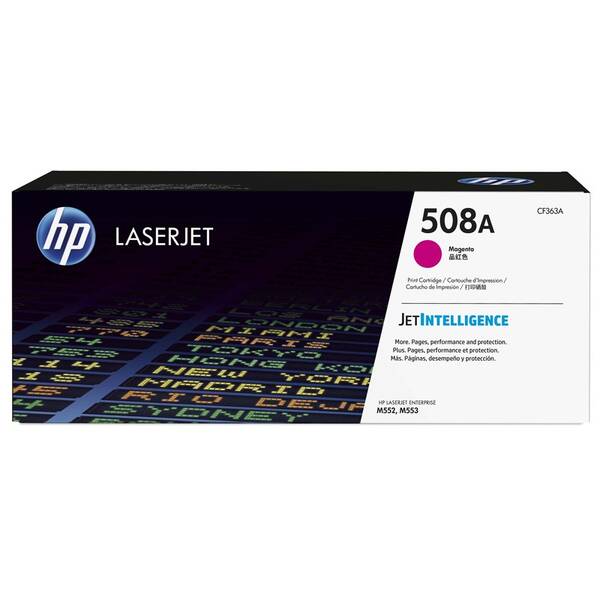Toner HP 508A, 5 000 stran purpurový

