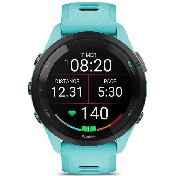 Chytré hodinky Garmin Forerunner 265 - Aqua/Black 

