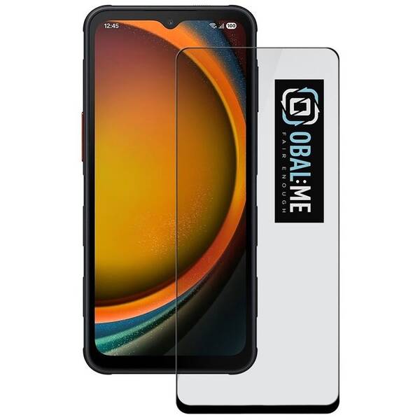 Tvrzené sklo Obal:Me 5D na Samsung Galaxy Xcover7 Pro černé

