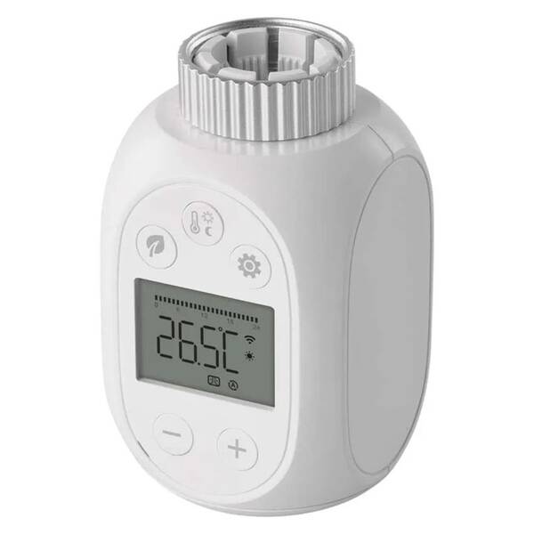 Termostatická hlavice EMOS GOSMART P5631S, digitální bílá

