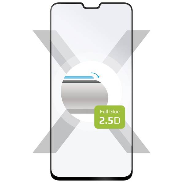 Tvrzené sklo FIXED Full-Cover na Vivo V23 5G černé

