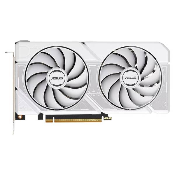 Grafická karta Asus Dual GeForce RTX 5060 8GB White OC bílá

