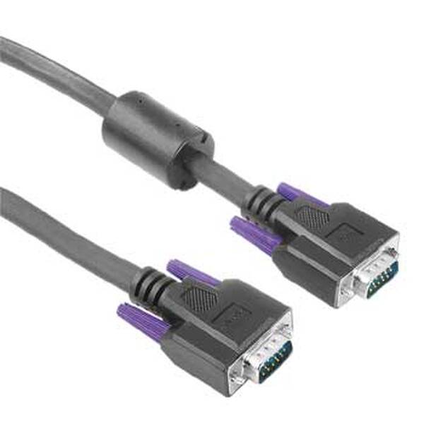 Kabel Hama VGA, 3m šedý


