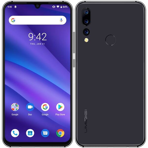 Mobilní telefon UMIDIGI A5 Pro Dual SIM černý

