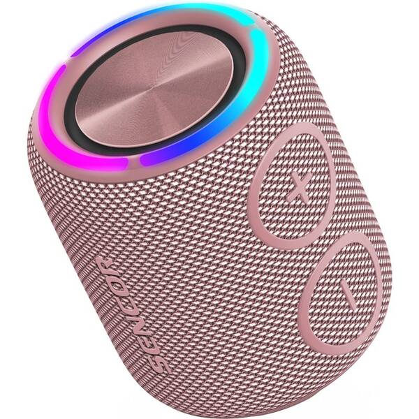 Přenosný reproduktor Sencor SIRIUS 2 MINI růžový

