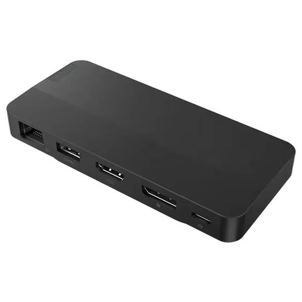 Dokovací stanice Lenovo USB-C Dual Display Travel Dock w/o Adapter černá

