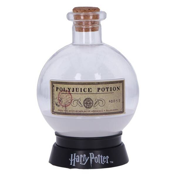 Dekorativní LED Paladone Harry Potter lektvar černá/bílá

