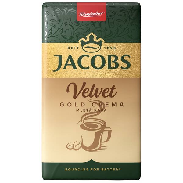 Káva mletá Jacobs Velvet Gold Crema 250 g 

