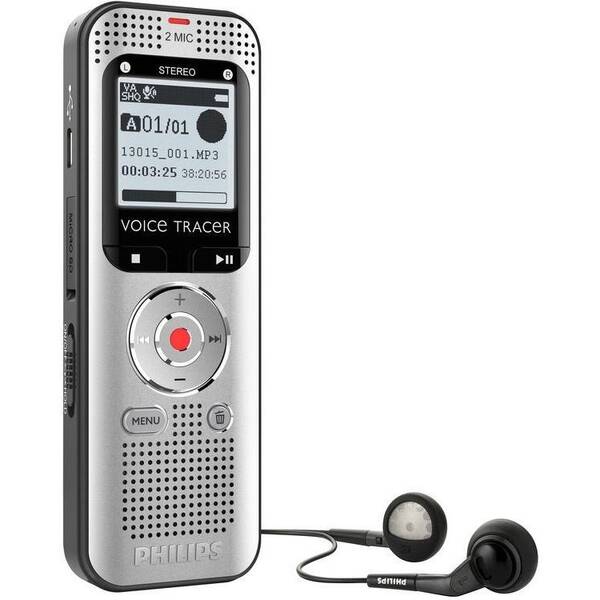 Diktafon Philips DVT2000 černá barva
