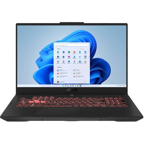 Notebook Asus TUF Gaming A17 šedá barva
