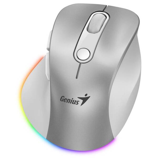 Myš Genius Ergo 9000S Pro stříbrná

