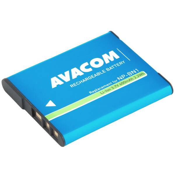 Baterie Avacom Sony NP-BN1 Li-Ion 3.7V 600mAh 2.2Wh modrá

