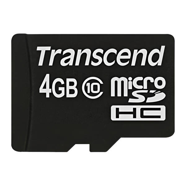 Paměťová karta Transcend 4GB Class10 

