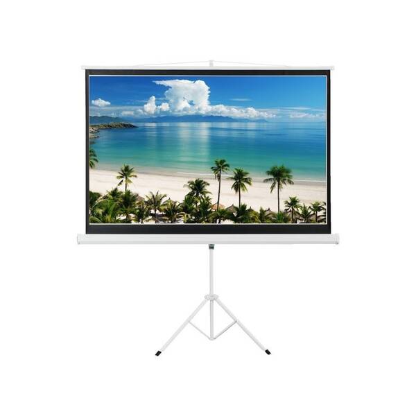 Plátno Aveli stativ 150x94 cm 70" bílé


