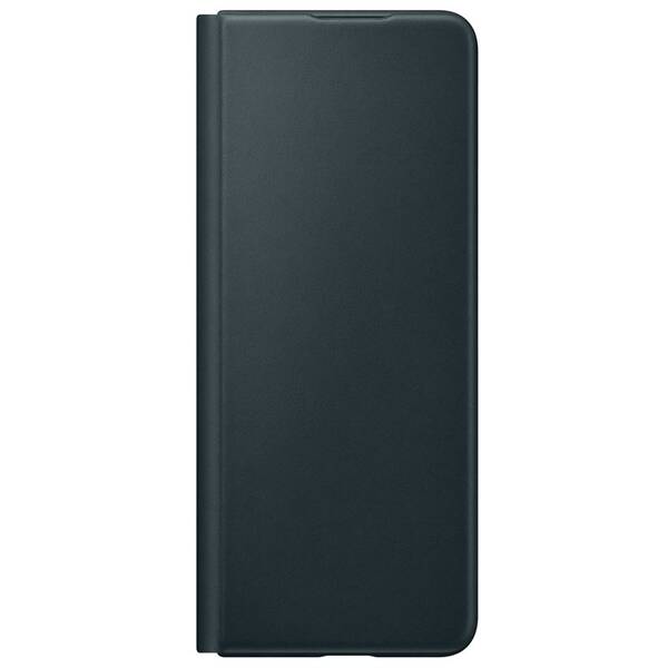 Pouzdro na mobil flipové Samsung Leather Flip Cover Galaxy Z Fold3 zelené

