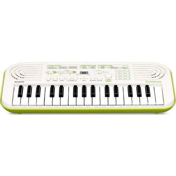 Elektronické klávesy Casio SA 50 bílá

