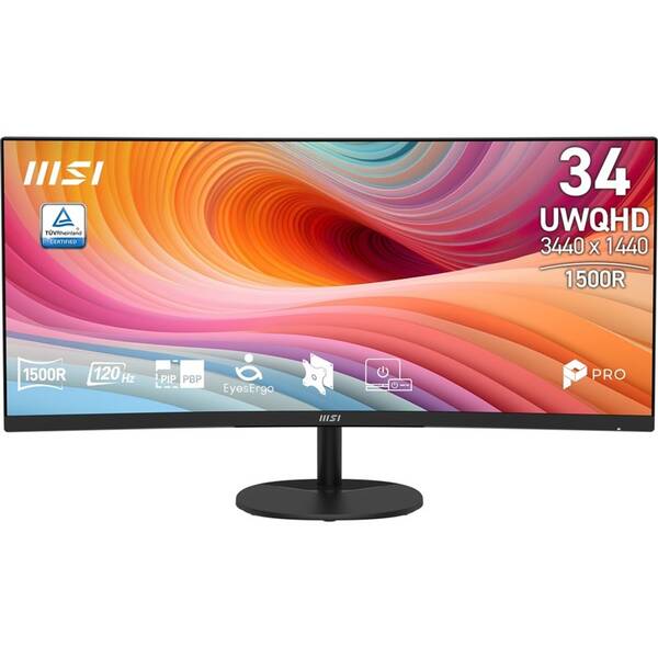 Monitor MSI PRO MP341CQ E12 černý

