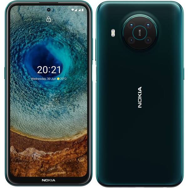 Mobilní telefon Nokia X10 5G zelený

