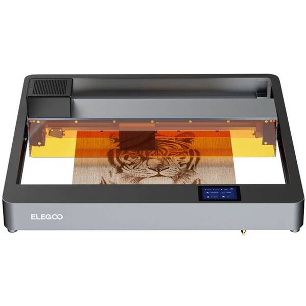 Gravírovací stroj Elegoo Laser Engraver & Cutter (10W) + starter kit 2 šedá barva
