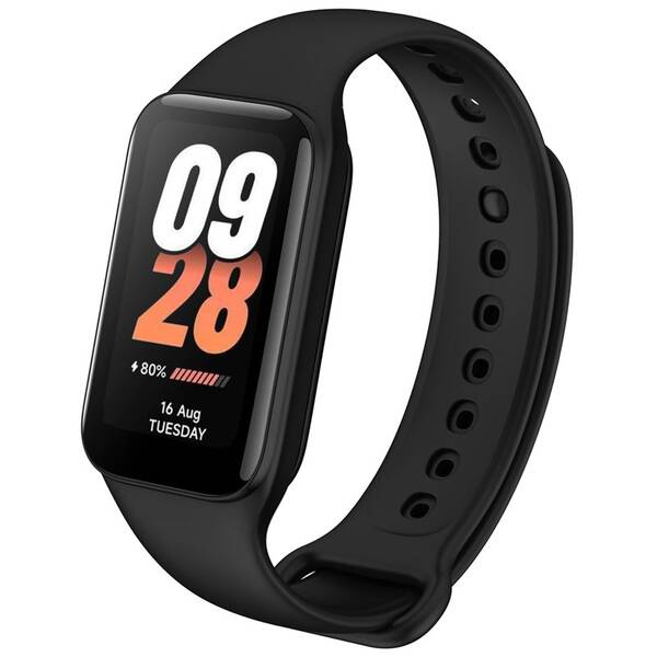 Řemínek FIXED Silicone Strap na Xiaomi Smart Band 8 Active/9 Active černý

