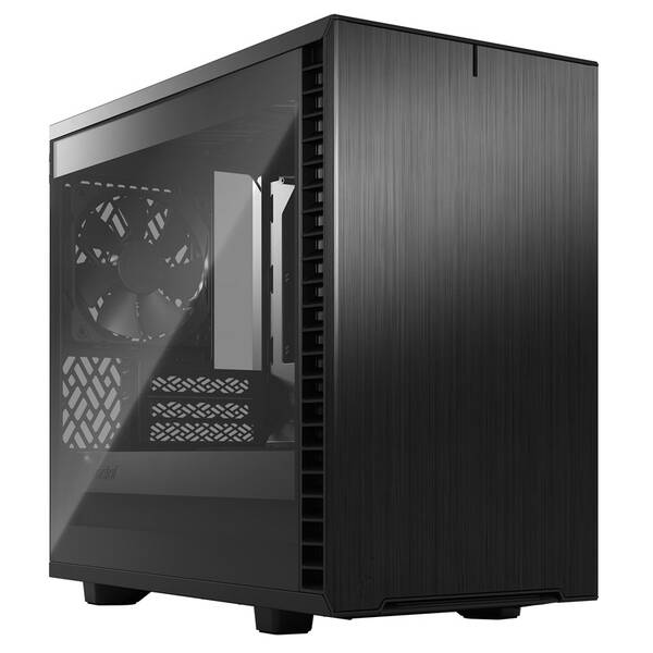 Case FRACTAL DESIGN Define 7 Nano Tempered Glass Light Tint černá

