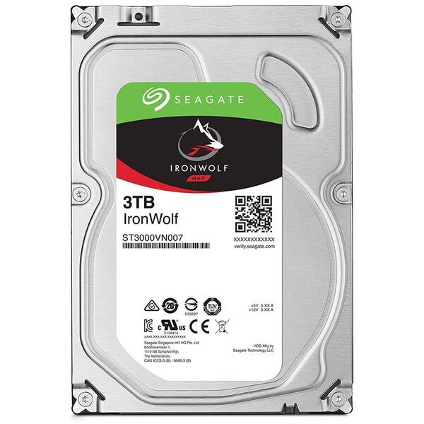 Pevný disk 3,5" Seagate 3TB 

