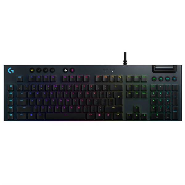Klávesnice Logitech G815 Lightsync RGB, Linear, US černá

