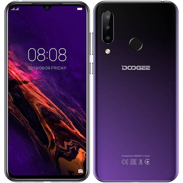 Mobilní telefon Doogee Y9 Plus fialový

