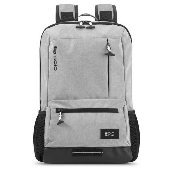 Batoh na notebook SOLO NEW YORK Draft na 15,6" šedý

