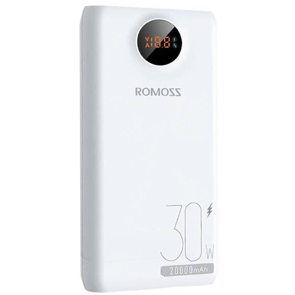Powerbanka Romoss SW20S Pro 20 000mAh 30W bílá

