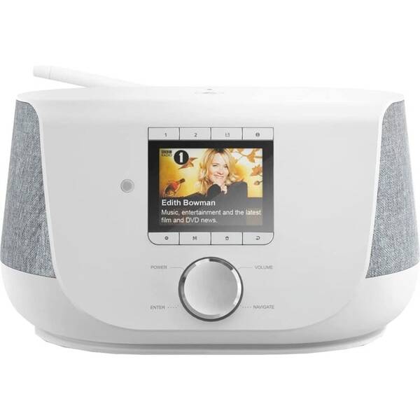 Internetový radiopřijímač s DAB+ Hama DIR3300SBT bílý

