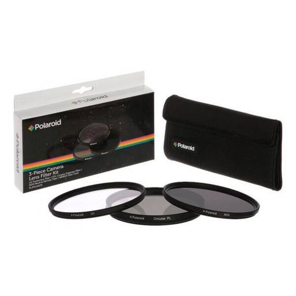 Filtr Polaroid 62mm (UV MC, CPL, ND9) set 3ks 

