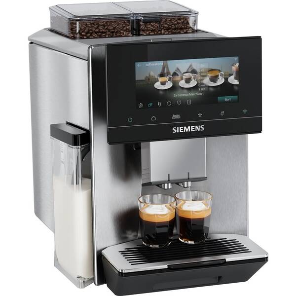 Automatický kávovar Siemens TQ927E03 nerez

