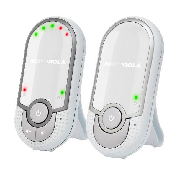 Dětská elektronická chůva Motorola MBP11 stříbrný/bílý

